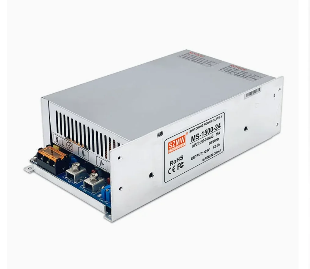 SZMW High Power Switching Power Supply MS-1500W-12V24V36V48V 220V to DC Oil Pump Transformer