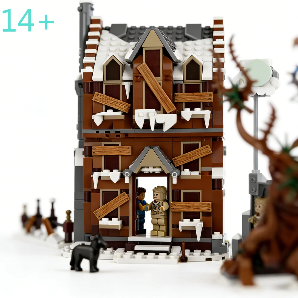

Moc lnright Store Sets Shrieking Shack Whomping Willow Model Magic Film DIY Assembled Toy Children Toys Gifts 777pcs