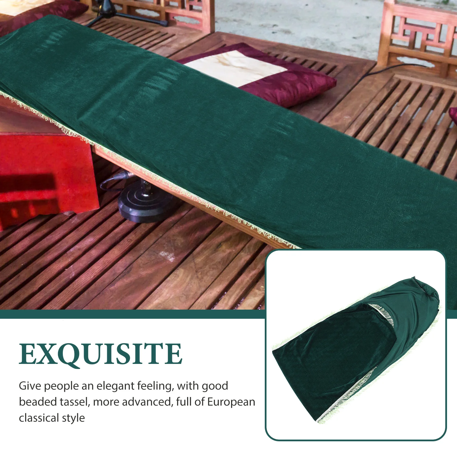 

Dustproof Guzheng Cover Accessories Piano Protective Bag Instrument Musical Tassel