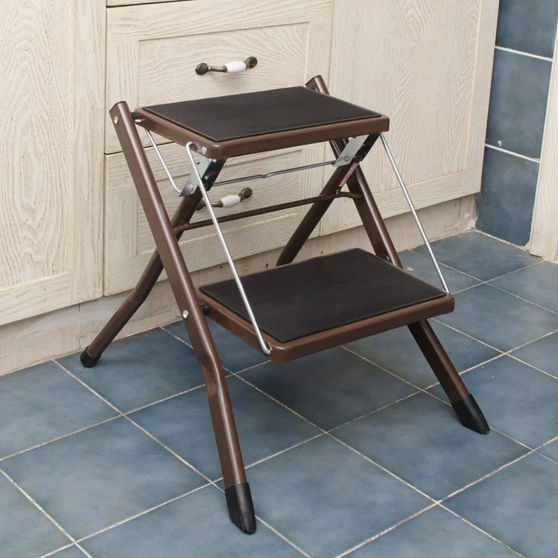 Folding ladder stool, multi-functional household ladder stool, shoe changing stool, foot step bathroom, hand washing kitchen