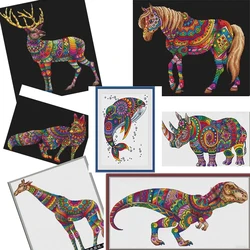 ZZ9756 Cross Stitch Kits Embroidery Cross-stitch Stich Diy Cross Stitch Set Cross Stitch Complete Kit Punch Needle Arts & Craft