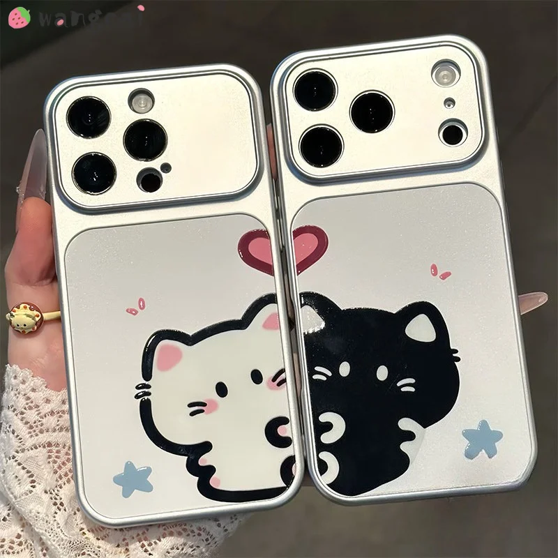 For Samsung Galaxy A23 A22 A22S M22 A21S A20 A20S A10 A10S M10S A02S M02S F02S Phone Case Simple Cartoon Cat Soft Cover