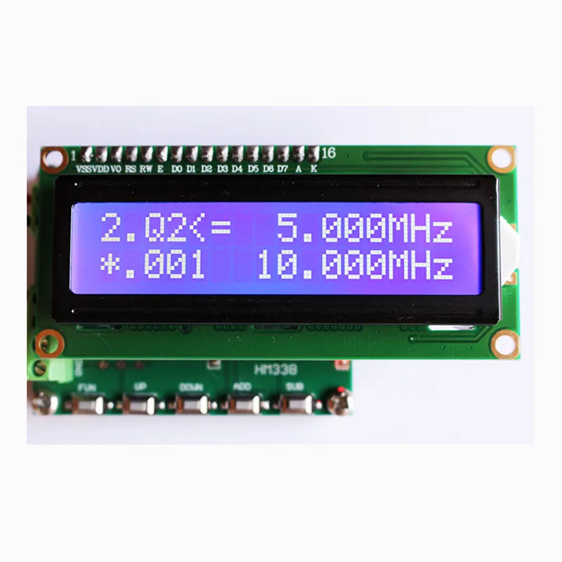 Imagem -02 - Pulso Sinal Gerador Fonte de Sinal Si5351 Tridirecional Frequência Divisão Digitl Vfo 1150m