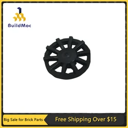 10Pcs MOC Parts 18978b Wheel Cover 10 Spoke - for Wheel 18976 Compatible Bricks DIY Building Blocks Particle Kid Brain Toy Gift