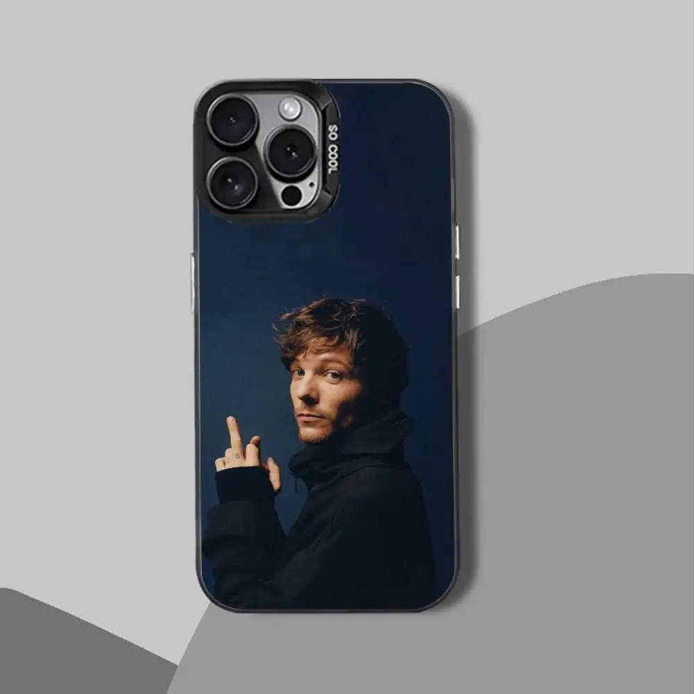 T-Tomlinson L-LouisS William Handyhülle für iPhone 15,17,12,14,13,16,11, Mini, Max, Air, Plus, Pro, E Protect Cover schwarz