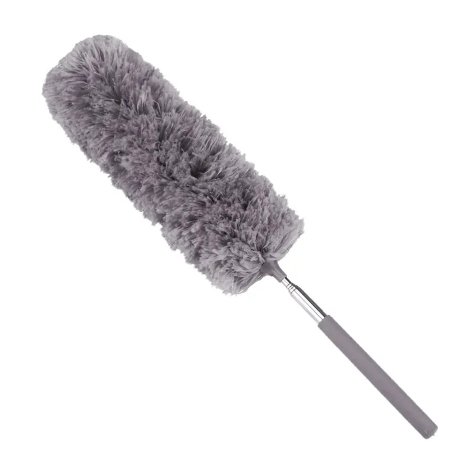 Effortless Soft Microfiber Duster Brush - Extendable & Adjustable - Stretchable Cleaning Aid for Home - Convenient Dusting Tool