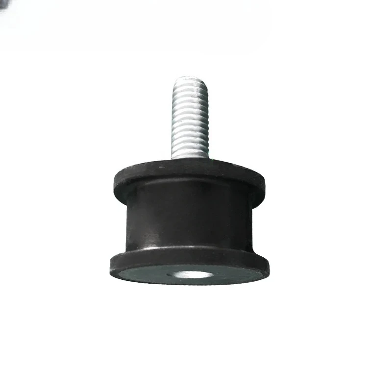 

2pcs Rubber shock absorber waist type, one end screw, one end internal thread shock absorber pad