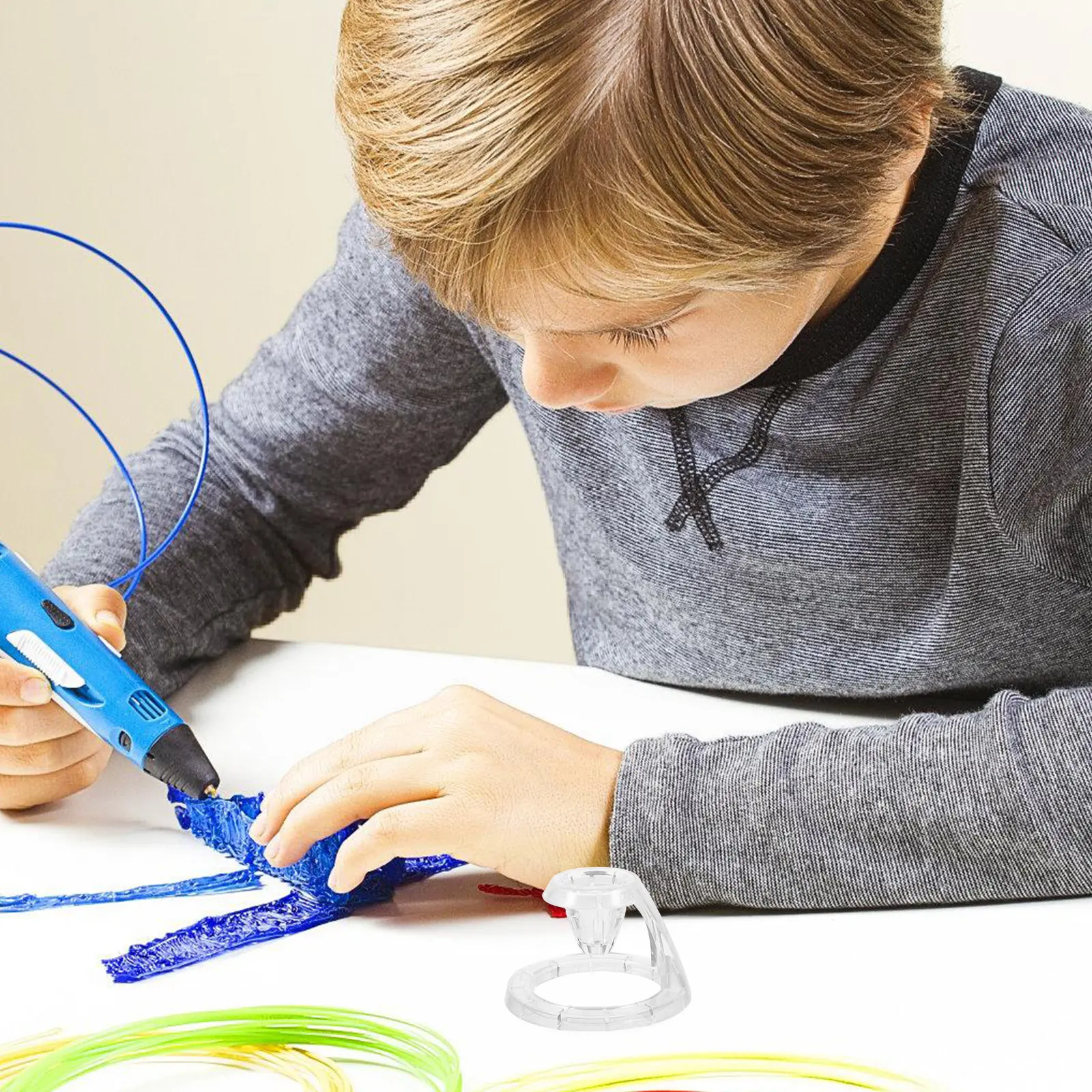 

Подставка-органайзер для 3D-ручек: настольная подставка для всех 3D-ручек, устойчивая и безопасная платформа, современный элегантный дизайн, износостойкая.