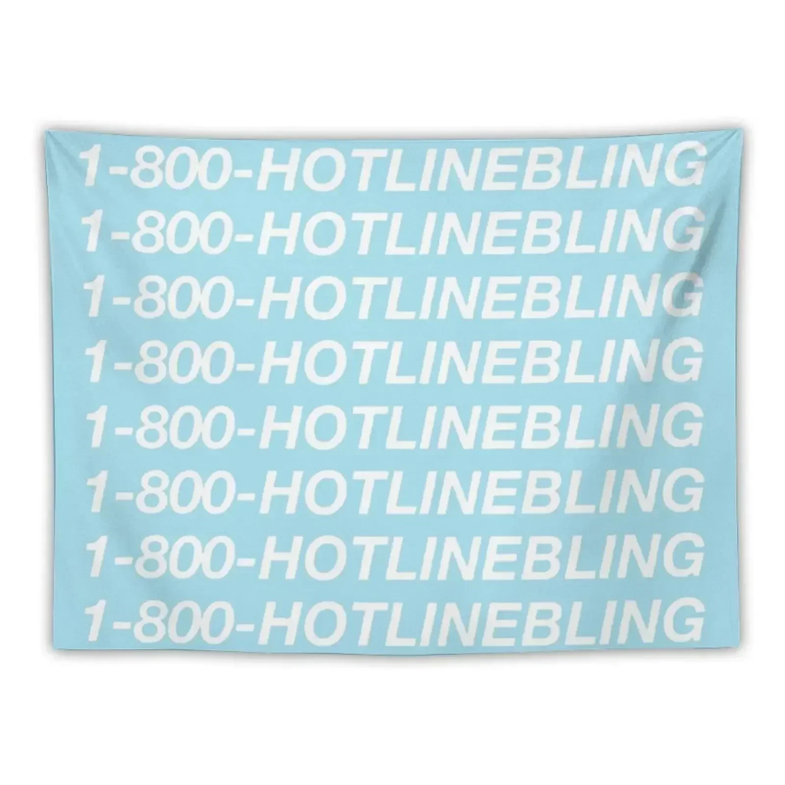 

Line Hot Bling Call Center Tapestry Decoration Wall Kawaii Room Decor Tapestry