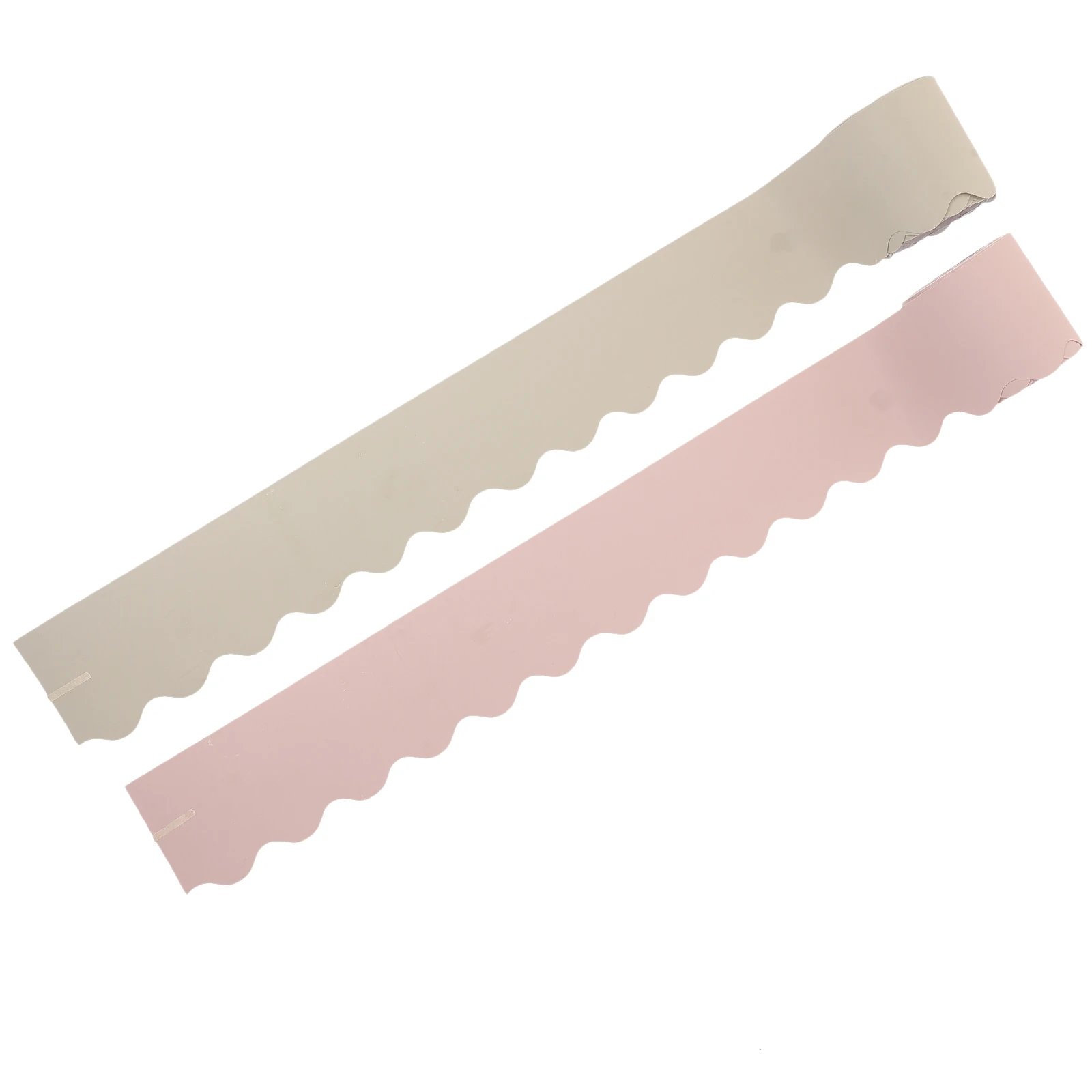 

2 Rolls Scalloped Border Paper For Bulletin Board Blackboard Classroom Decor Trim Festival Party Accessories Bulletin Board