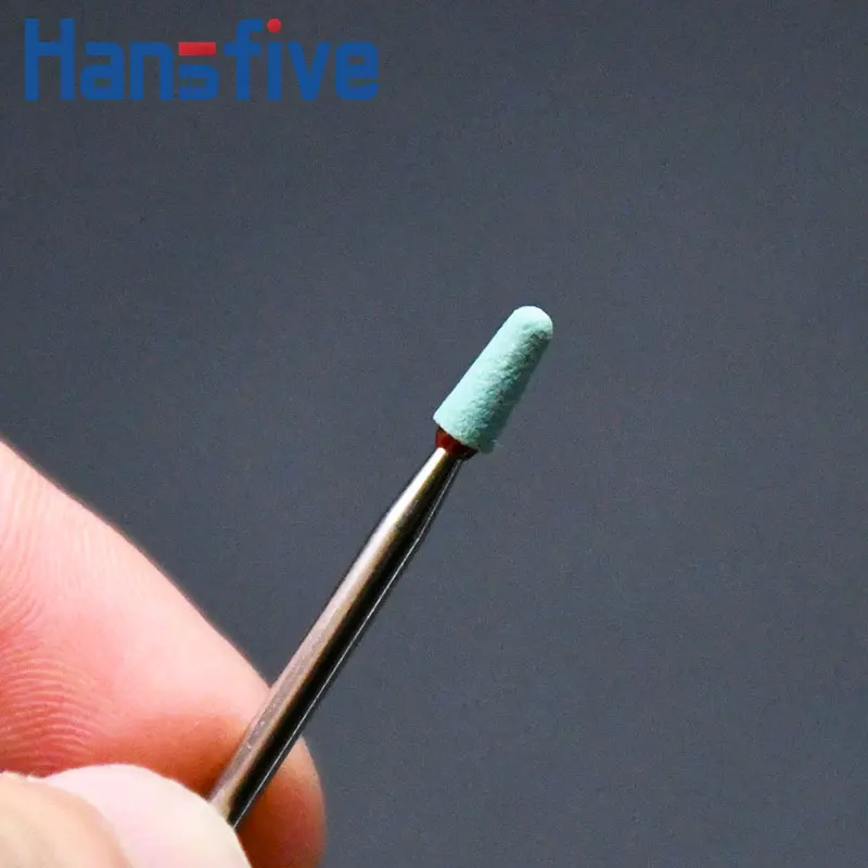 Hansfive Polishing Tool Diamond Grinding Head Instruments For Zirconia Dental Laboratory Dentist Burs Tools Polisher Drills