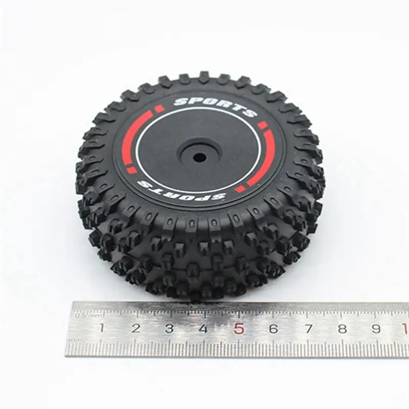 CYGJ-2Pcs For Wltoys 124010 1/12 RC Remote Control Car Spare Parts Tire Sets Drift Tires,Rear Wheel, Black Durable Easy To Use