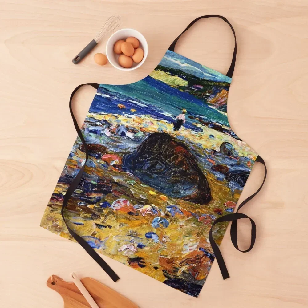 

Binz auf Rugen, Wassily Kandinsky painting Apron for kitchen useful Kitchen Supplies Apron
