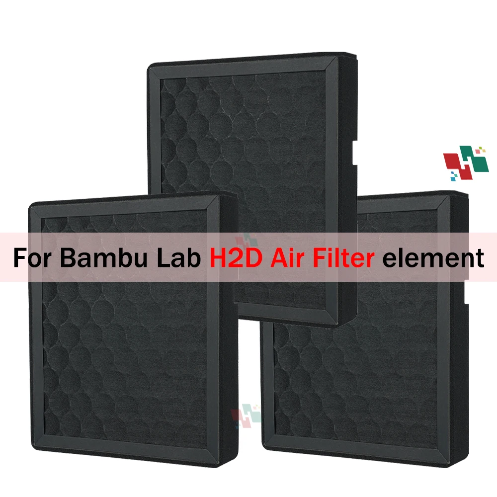 

Воздушный фильтр H2D для Bambu Lab H2D 3D-принтер, очиститель воздуха с активированным углем, сменный фильтр, аксессуары для 3D-принтеров