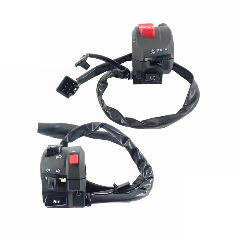 Motorcycle Handlebar Switch Assembly Electric Starter Horn Botton For Suzuki GW250 GW250S/F Turn Light Fog Lamp Start Switch