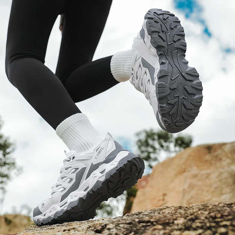 Herren Wanderschuhe Sportschuhe Trekking-Trainingssneaker Atmungsaktive Damen Camping-Jogging-Schuhe Rutschfeste Kletterschuhe für Outdoor-Wanderungen – Detail 17