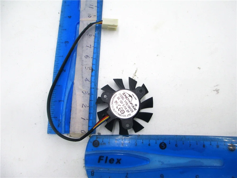 New original fan For SNOW FAN YY5010M12S YY5010M12B YY5010H12S 12V 0.11A 5CM YY6010L12B 12V 0.13A 6CM 4PIN