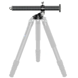 WEYLLAN Universal Tripod Extension Arm Carbon Fiber Detachable Extender Horizontal Centre Column for Tripod 40cm Pole Arm Rod