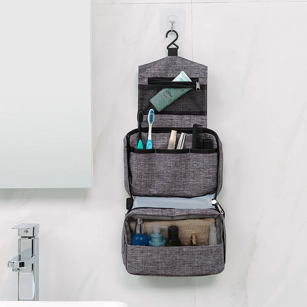 

Portable Large Capacity Travel Toiletry Bag Waterproof Quick Dry Cases Organize Personal Items Perfect For Gym Camping
