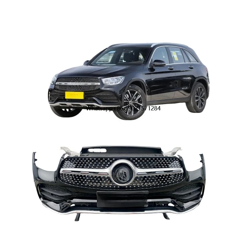 

Для GLC-Class 253, новый спортивный GLC260L GLC300L, передний бампер автомобиля, фары, брызговик, брызговик, используется