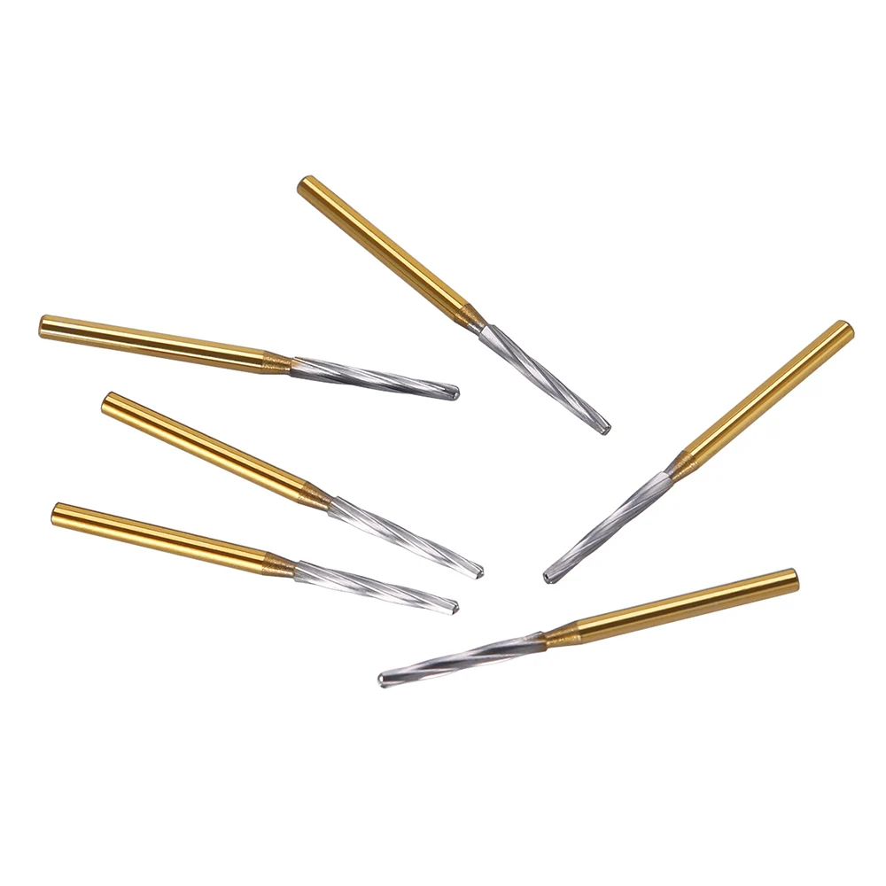 FG-Fraises dentaires en carbure de tungstène, série 1.6mm, 6 pièces/paquet, extraction de dents pour pièce à main à grande vitesse