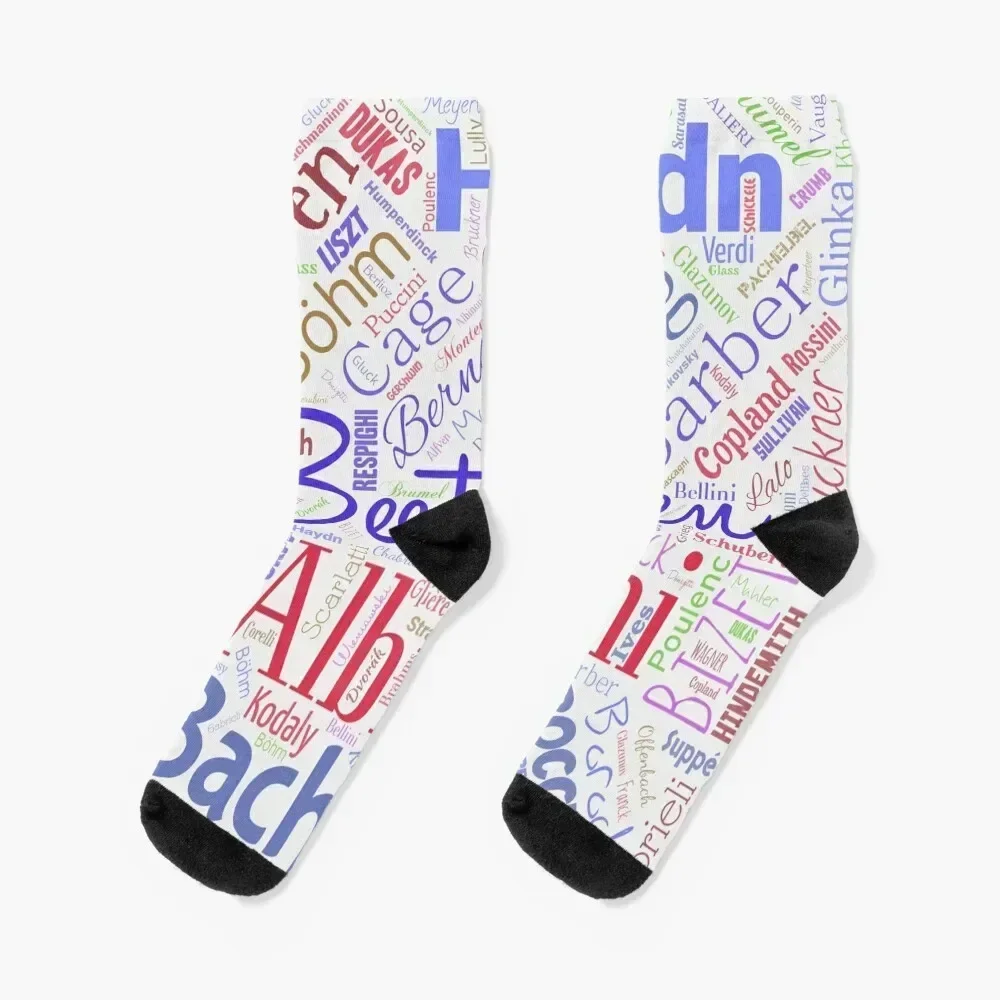 Composers Socks cartoon ankle halloween golf Socks Men Women's