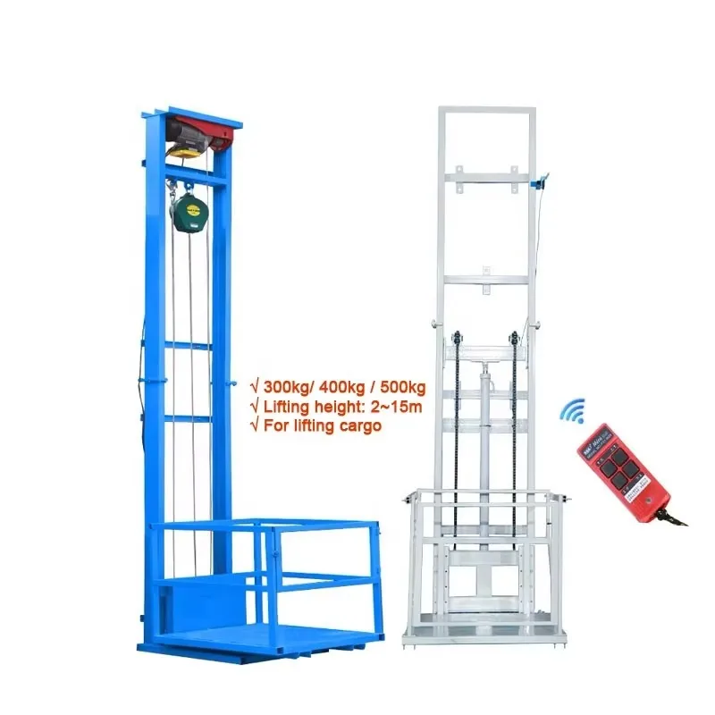 Electric Hydraulic Warehouse Lift Freight Elevator Price Hydraulic Freight Lift