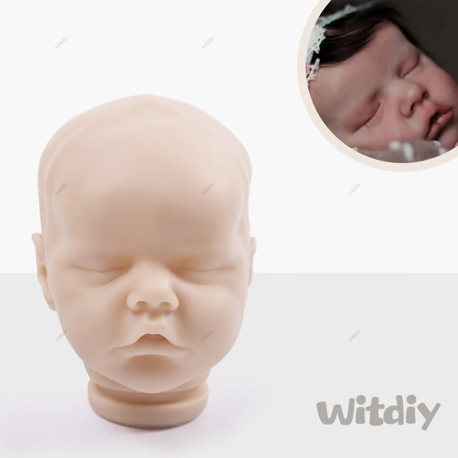 SINO-BB Twin-AB 46 cm/18.11 inch new vinyl blank reborn doll baby unpainted kit/Give 2 gifts