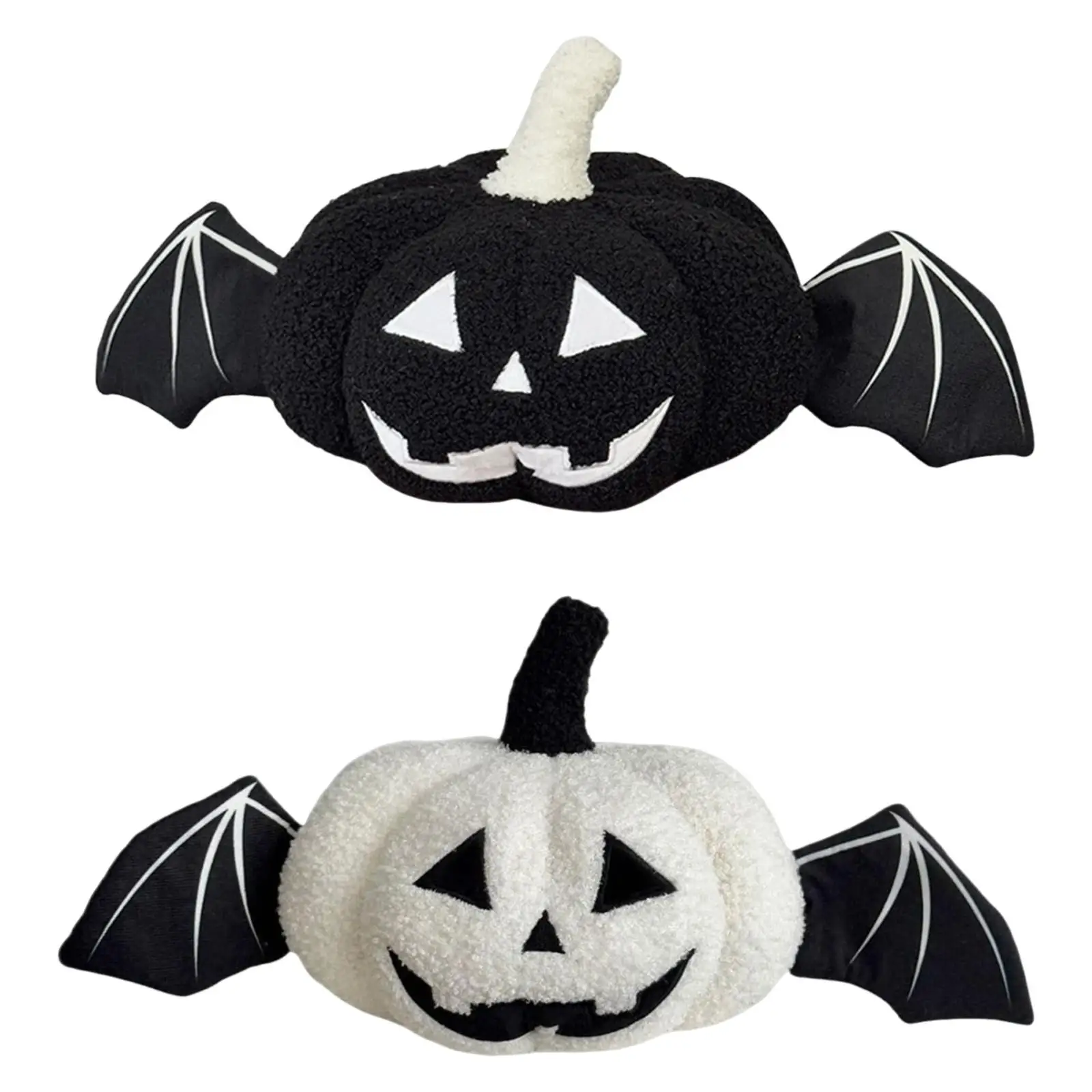 Halloween Pumpkin Throw Pillow Cute Halloween Plush Pillow Sofa Cushion Creative Props for Home Living Room Holiday Decor