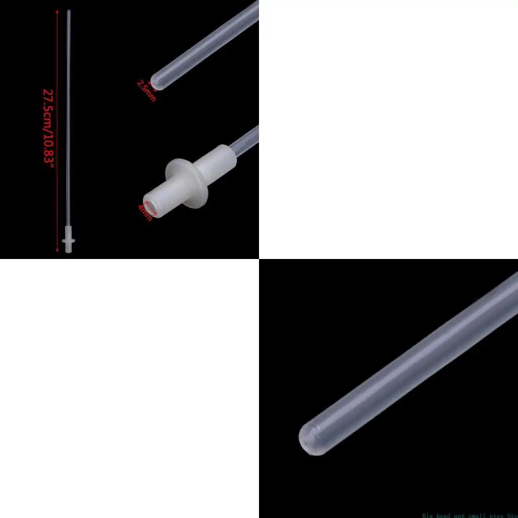 581C Pack of 10 Artificial Insemination Rods Disposable Sheep Breeding Catheter Tube