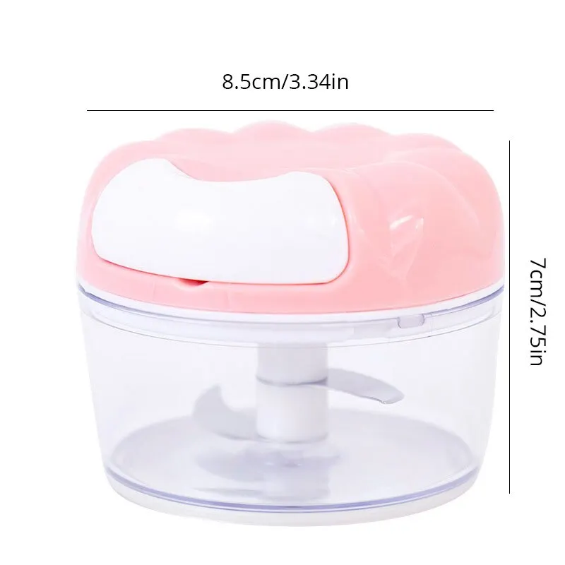 1pc Blue/Pink Manual Garlic Masher Hand Pull Kitchen Household Type Garlic Blender Braised Minced Garlic Kitchen Gadgets view 6