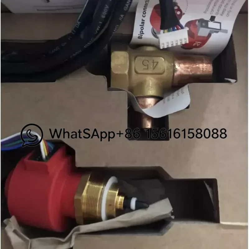 Air Conditioner Electronic Expansion Valve Stepper Motor Replacement Parts Compatible with E3V45USR10 E3V45SSR50 HVAC Cooling