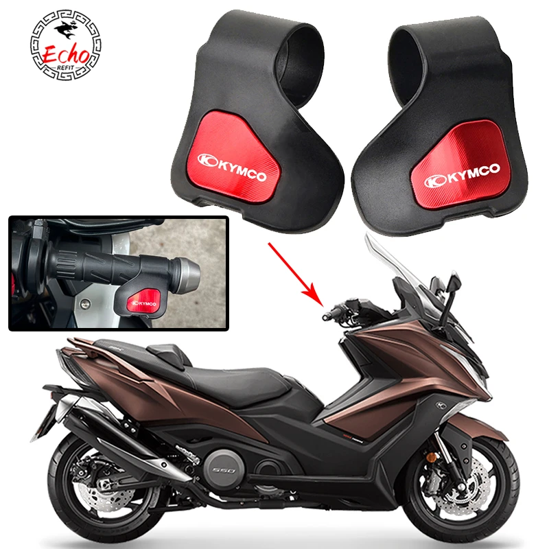 قبضة معزز للدراجات النارية ، مشبك مساعد ، KYMCO Xciting 49 49 50 CT250 c300 ctوسط المدينة 125i 350i X-Town