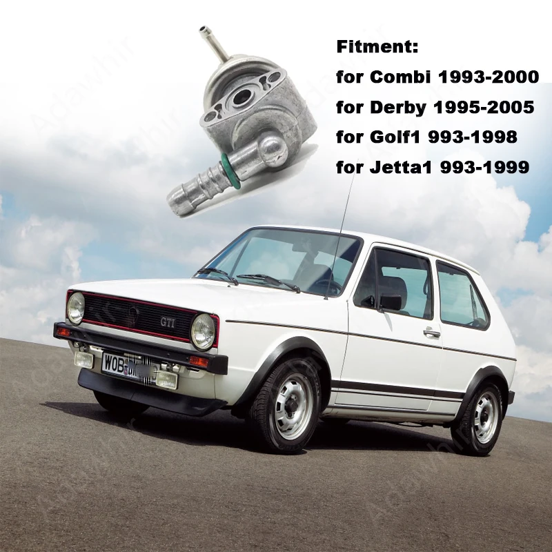 Regulador de Presión de Combustible 1HM133035A 3.0BAR para Volkswagen Combi 1993-2000 Derby 1995-2005 Golf 1993-1998 Jetta 1993-1999 PR4146