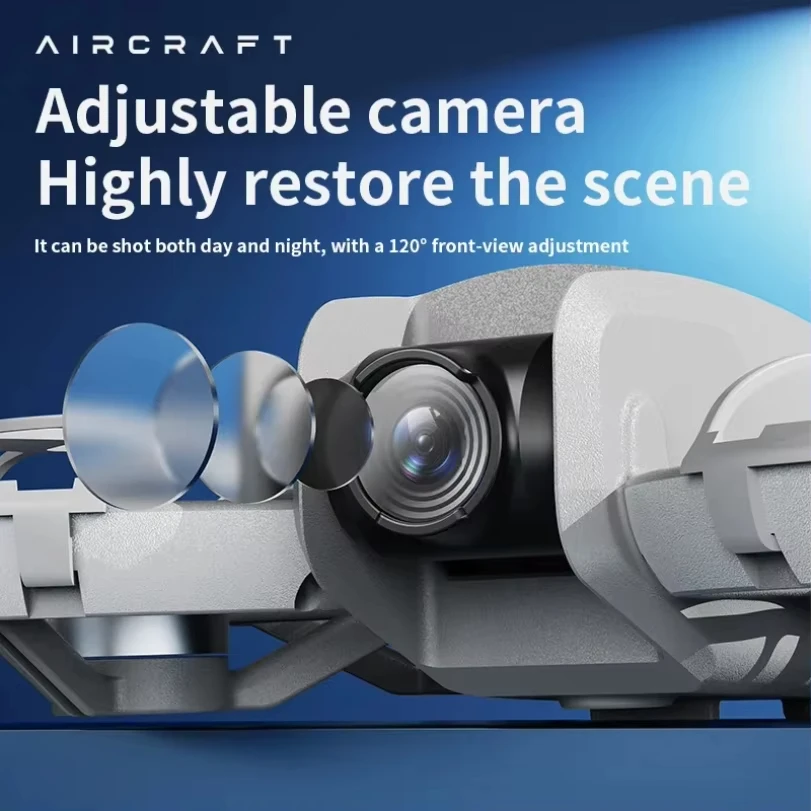 طائرة صغيرة RC بدون طيار 4K HD كاميرا ذكية بدون طيار تثبيت التدفق البصري تحوم الطائرات بدون فرش التحكم عن بعد كوادكوبتر بصرية #6