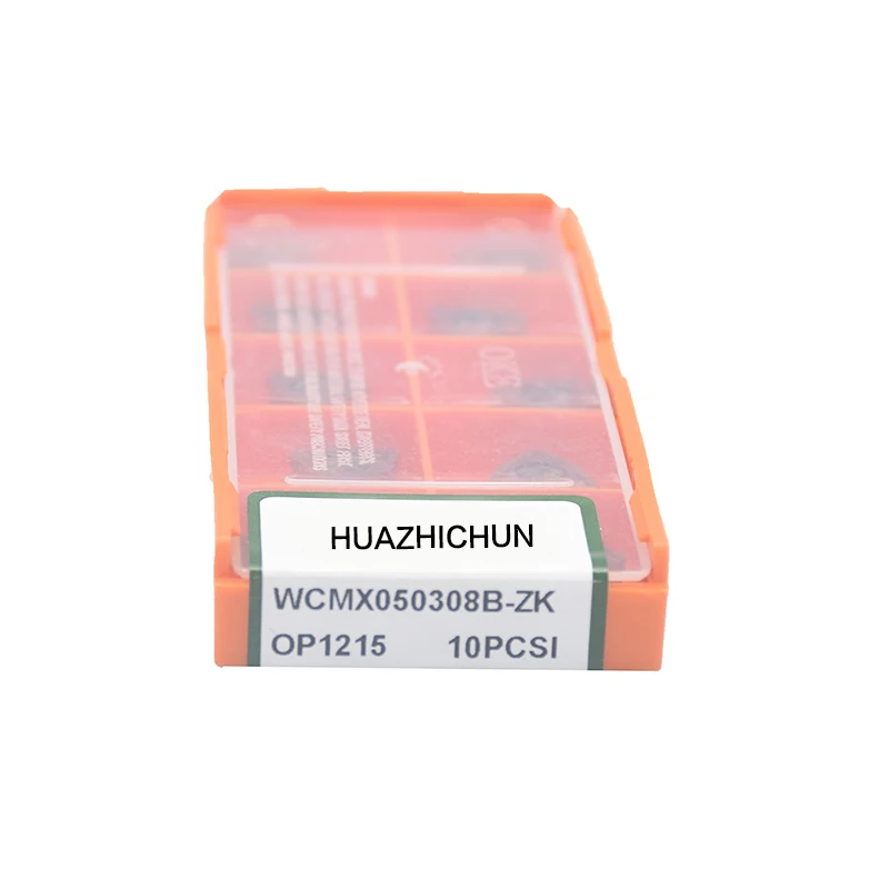 Herramienta de torneado duro, herramienta de torneado CNC Original, alta calidad, WCMX050308B-ZK OP1215