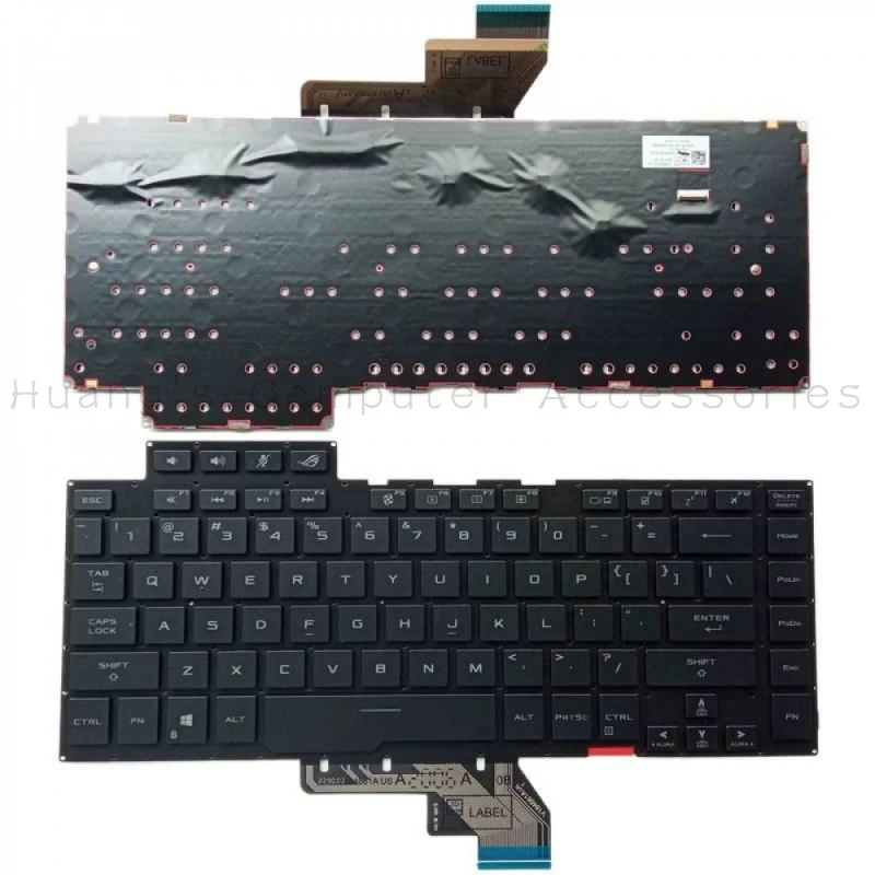 Новая оригинальная американская клавиатура S+ с RGB-подсветкой каждой клавиши для ноутбуков ASUS ROG Zephyrus GX502 GX502G GX502GV GX502L GX502LW (замена)