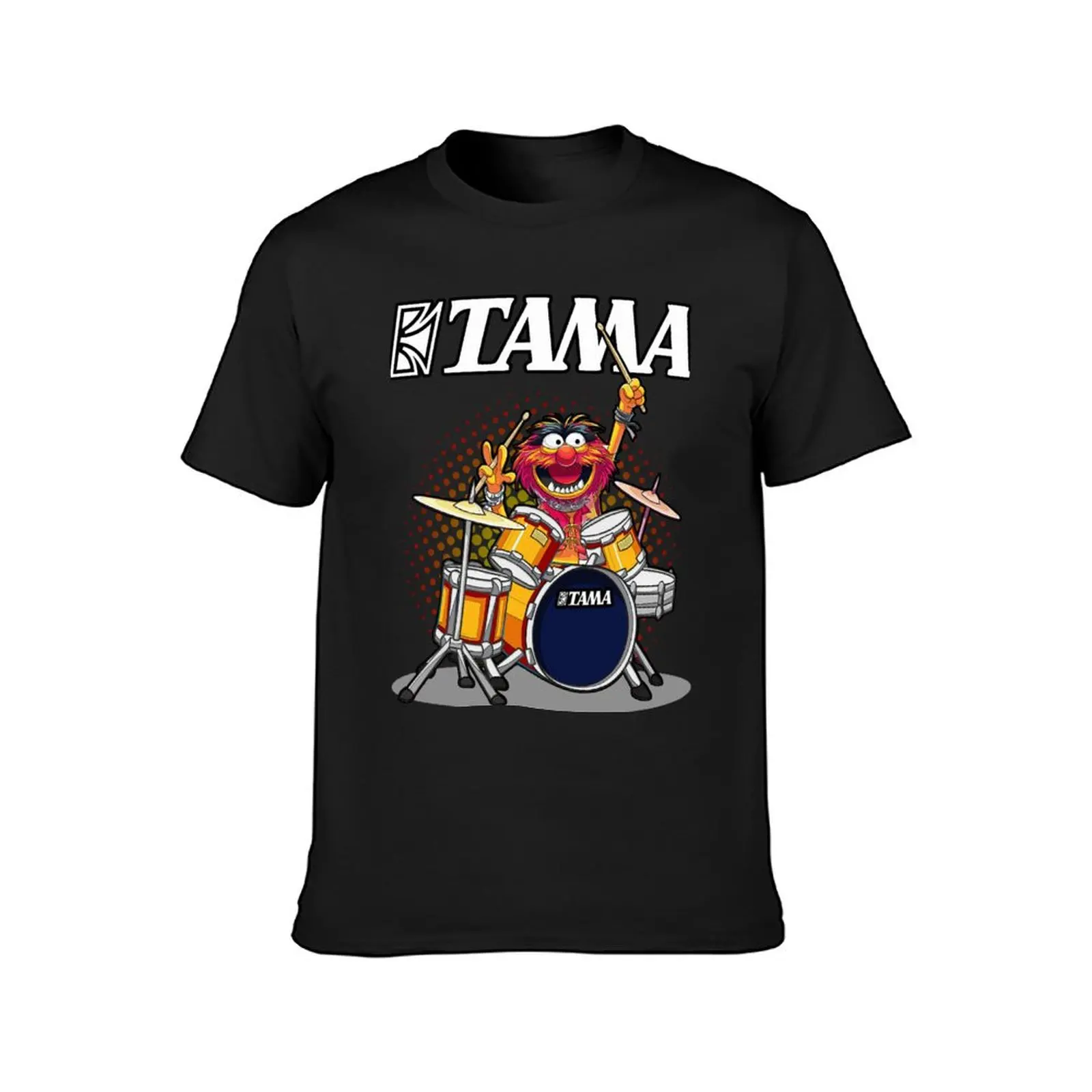 ANIMAL DRUMMER TAMA DRUMS T-Shirt anime oversizeds Men's t-shirt