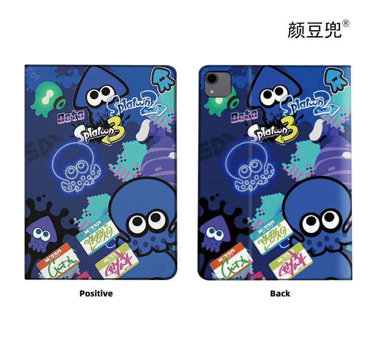 Splatoon Anime Case For iPad 10.2 7th 8th Air 2 3 Mini 1 2 3 4 5 6 Case Luxury Silicone For iPad Air 4 5 Pro 11 Protective Shell