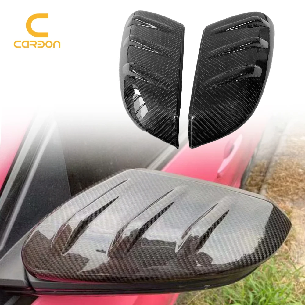 Carbon Fiber Mirror Cover For Honda 10th Gen Civic FK8 Paste Style Mirror Cover