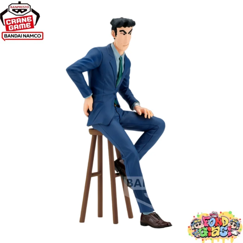 

In Stock Bandai Original Banpresto Crayon Shin Chan Nohara Shinnosuke Action Figure Model Doll Brand New Boxed Ornaments Garage