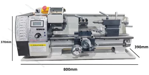 WM210V Small Bench lathe 220v/110v900W，WM210V Brushless motor lathe househol lathes Variable Speed Mini Metal Lathe Machine