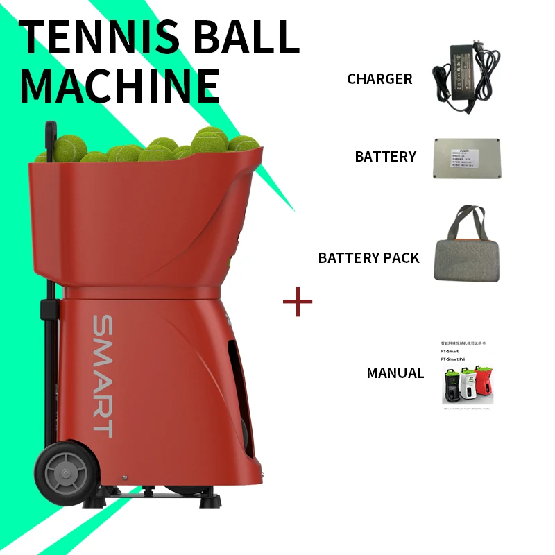 

Professional automatic intelligent tennis ball machine, tennis training equipment, single and multi-person sparring trainer