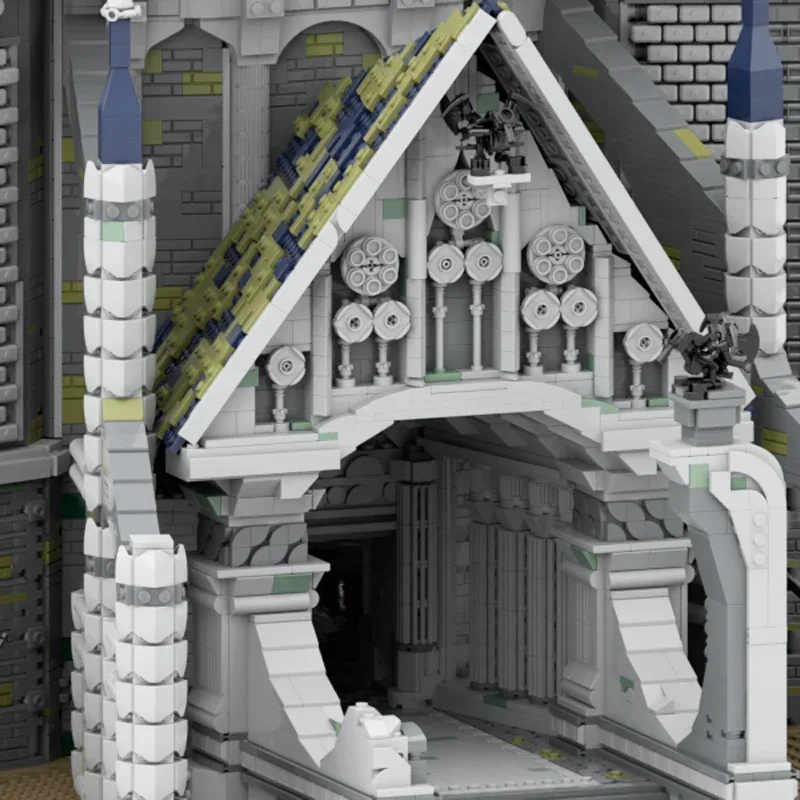 Moc tijolos de construção jogo fortaleza modelo hyrule lenda castelo tecnologia blocos modulares presentes brinquedos natal diy conjuntos montagem