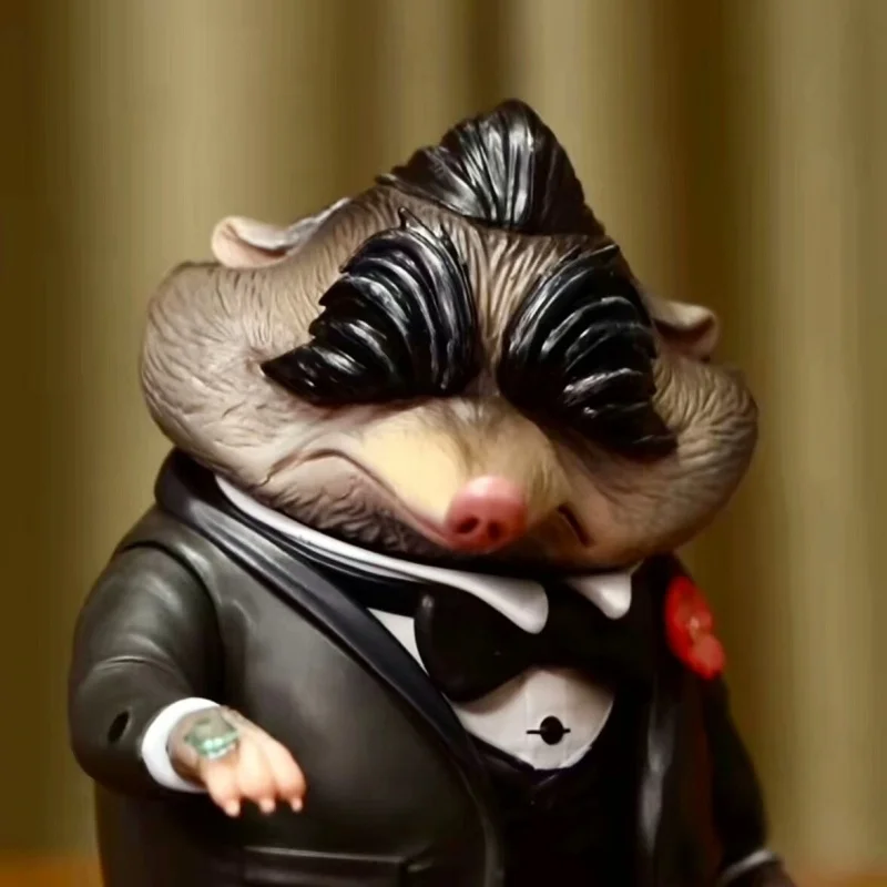 Figurka akcji Mr. Big z Zootopia, figurka kolekcjonerska z Zootopia, zawieszka, zabawki kolekcjonerskie, seria prezentowa, model, ozdoby - dostępne od ręki.