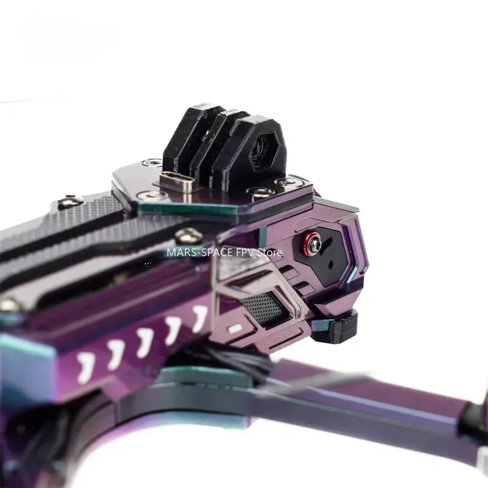 TJRC J5V2 telaio quadricottero trasmissione video O4pro adatta per fotografia aerea volante con cornice da 5 pollici colorata