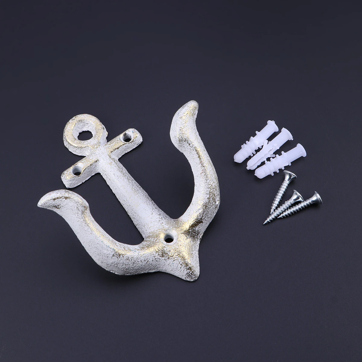 

Iron Wall Anchor Shape Pendant Beach Theme Bedroom Nautical Decor Handmade Gift Idea Anchor Shape Wall Decor Wrought Hooks
