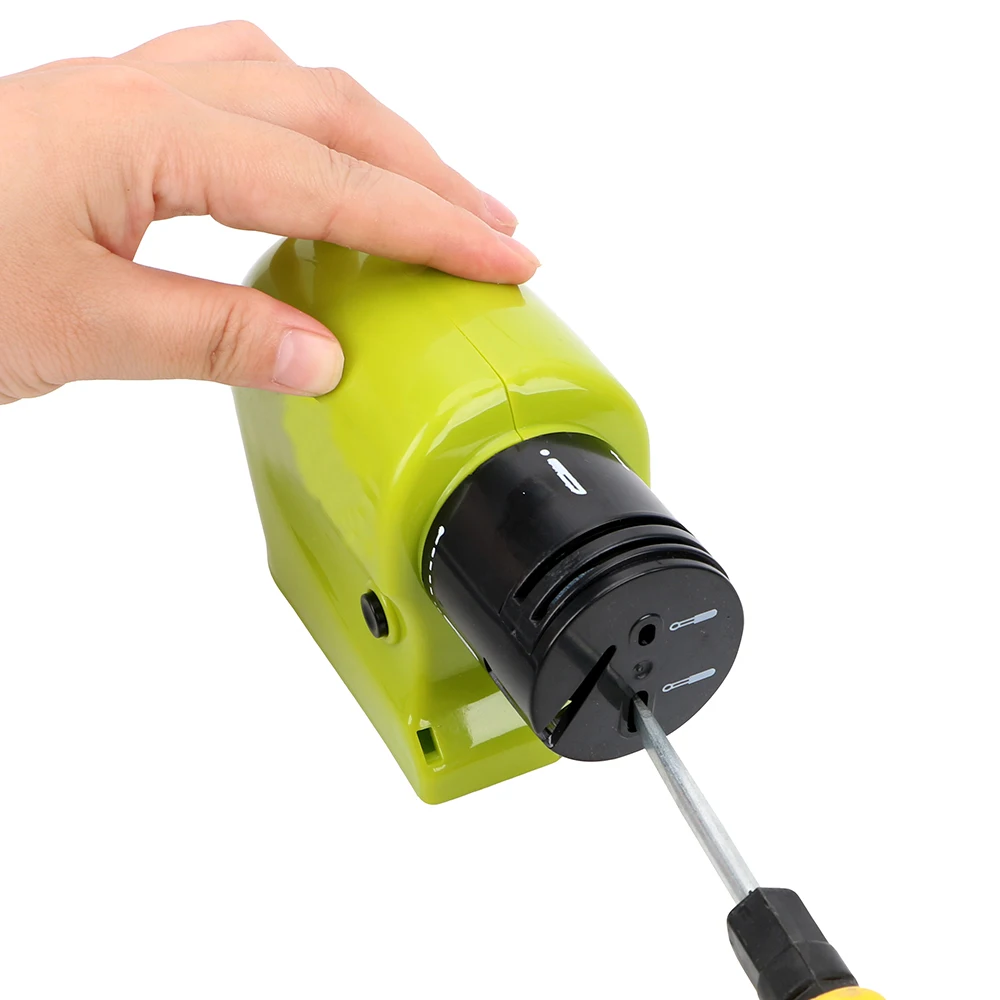 Multifunctional High-Speed Sharpening Electric Knife Sharpener Motorized Rotary Whetstone Kitchen Tools