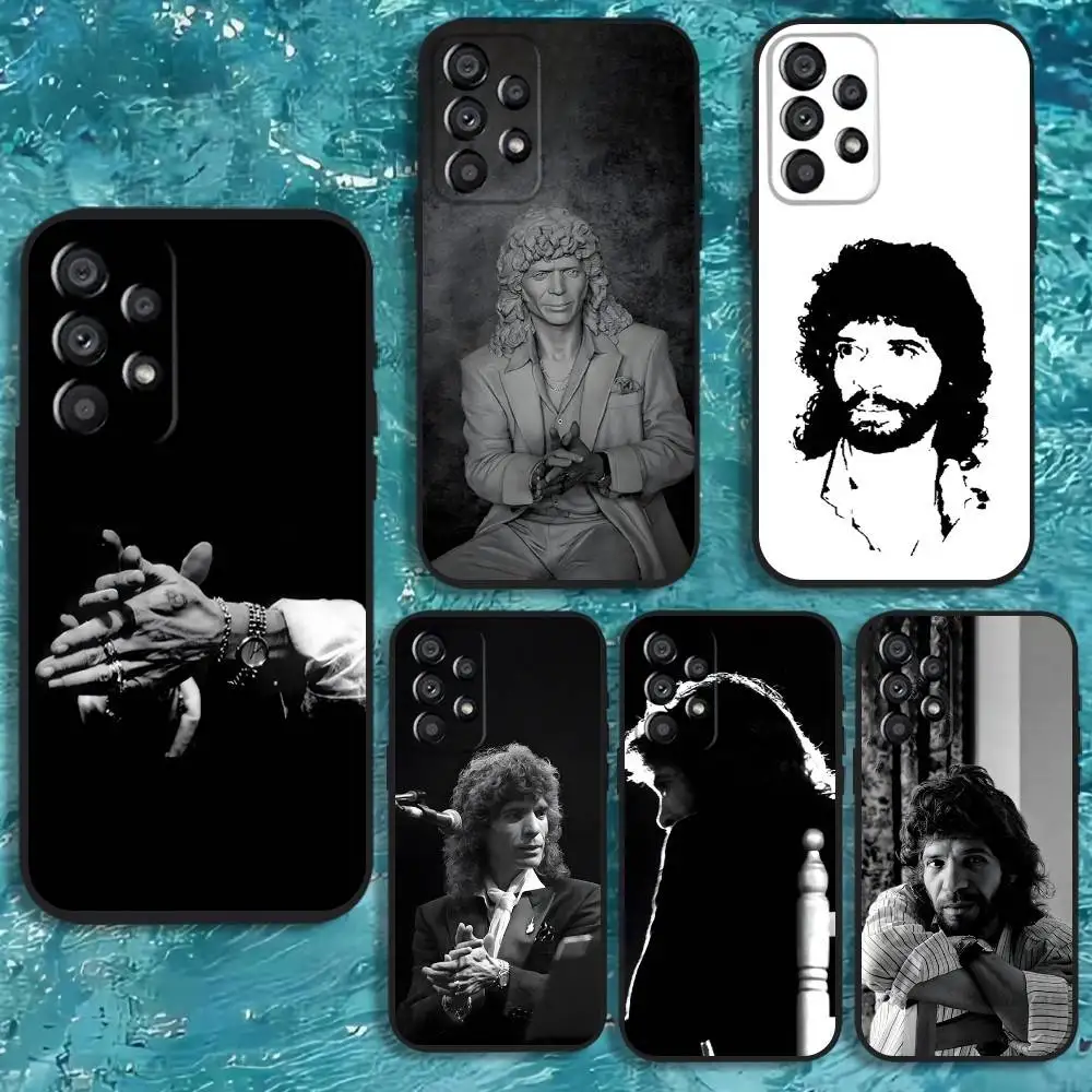 

Camaron De La Isla Phone Case For Samsung Galaxy A20,A21s,A22,A31,A32,A52,A53,A72,73,A80 Soft Black Cover