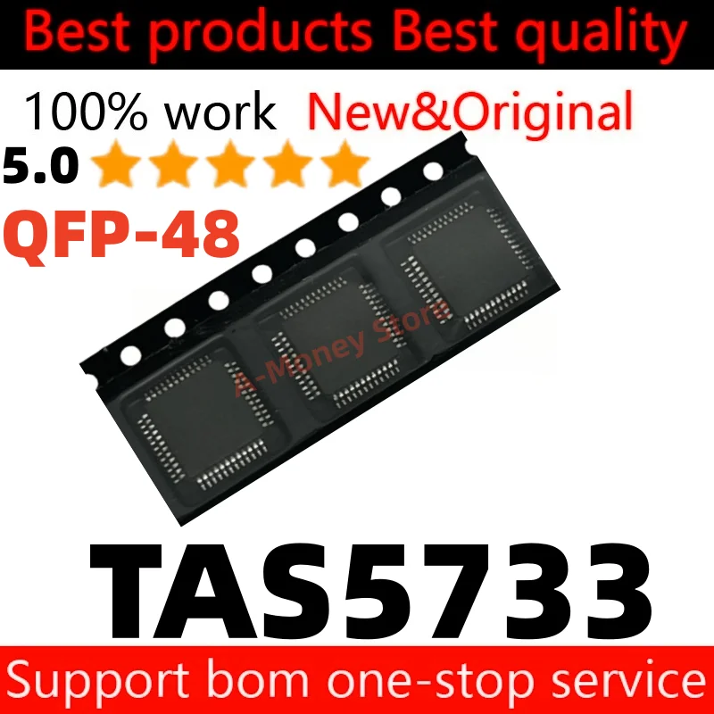 

(2-10pcs)TAS5733PHPR TAS5733PHP TAS5733 QFP-48